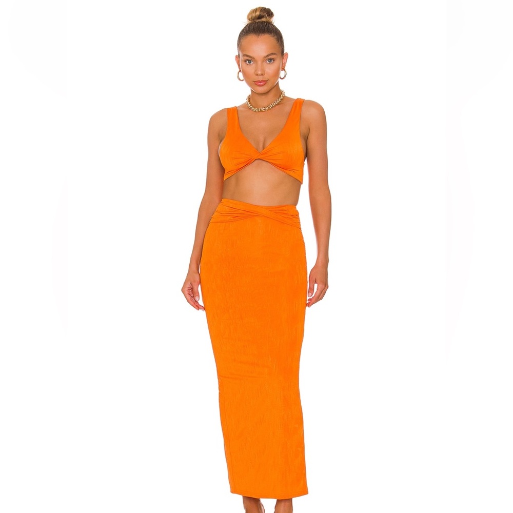 Orange Two-Piece Set